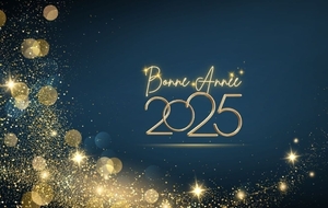 Le club vous souhaite une bonne année 2025 ! 