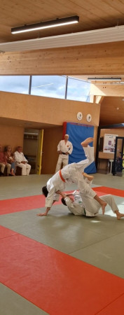 Demonstration et remise de ceintures