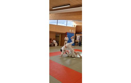 Demonstration et remise de ceintures
